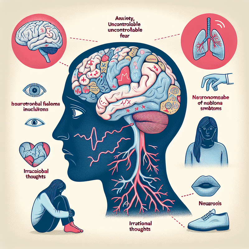 Czym charakteryzują się neurologiczne objawy nerwicy?