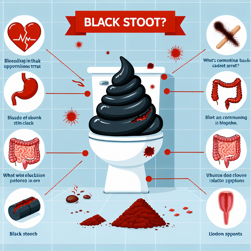 Czym jest czarny stolec i jakie są jego najczęstsze przyczyny
