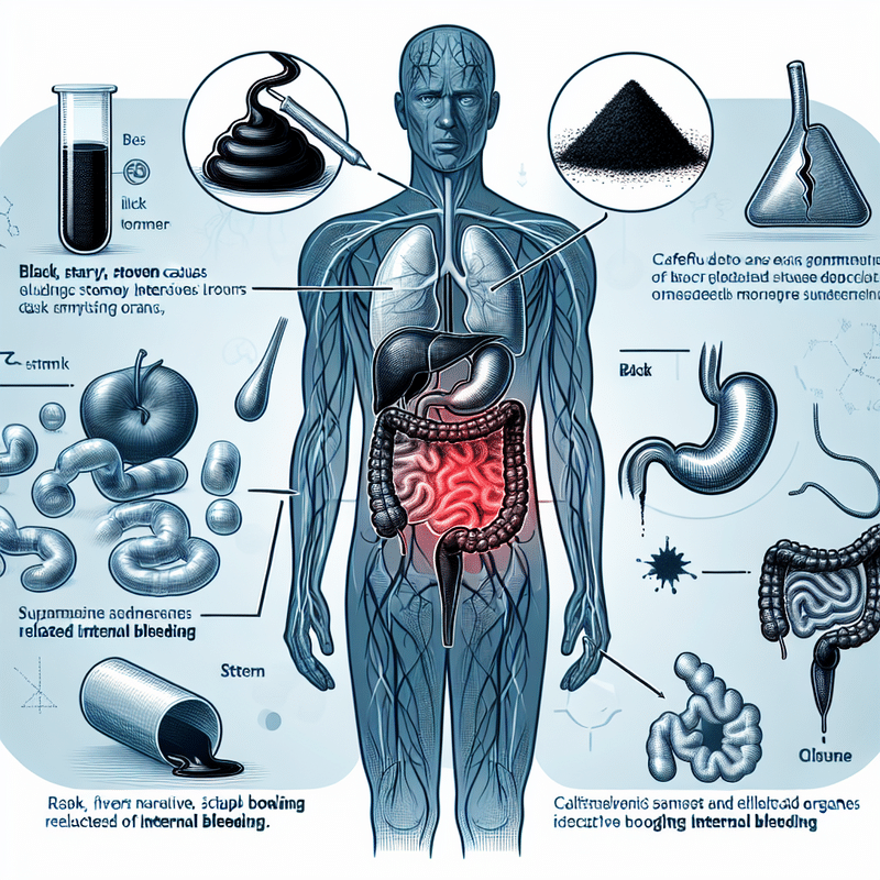 Czynniki ryzyka i przyczyny smolistego stolca związane z krwawieniami wewnętrznymi