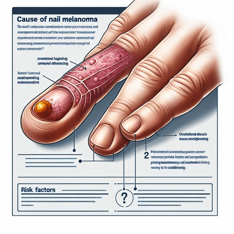 Jakie są przyczyny czerniaka paznokcia?