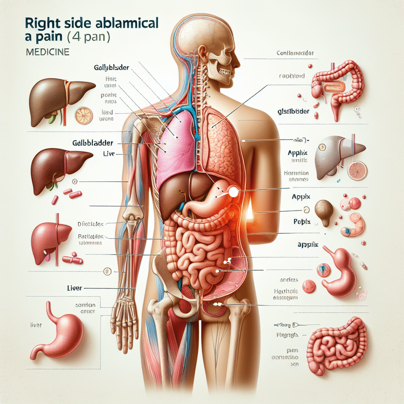 Przyczyny bólu brzucha po prawej stronie